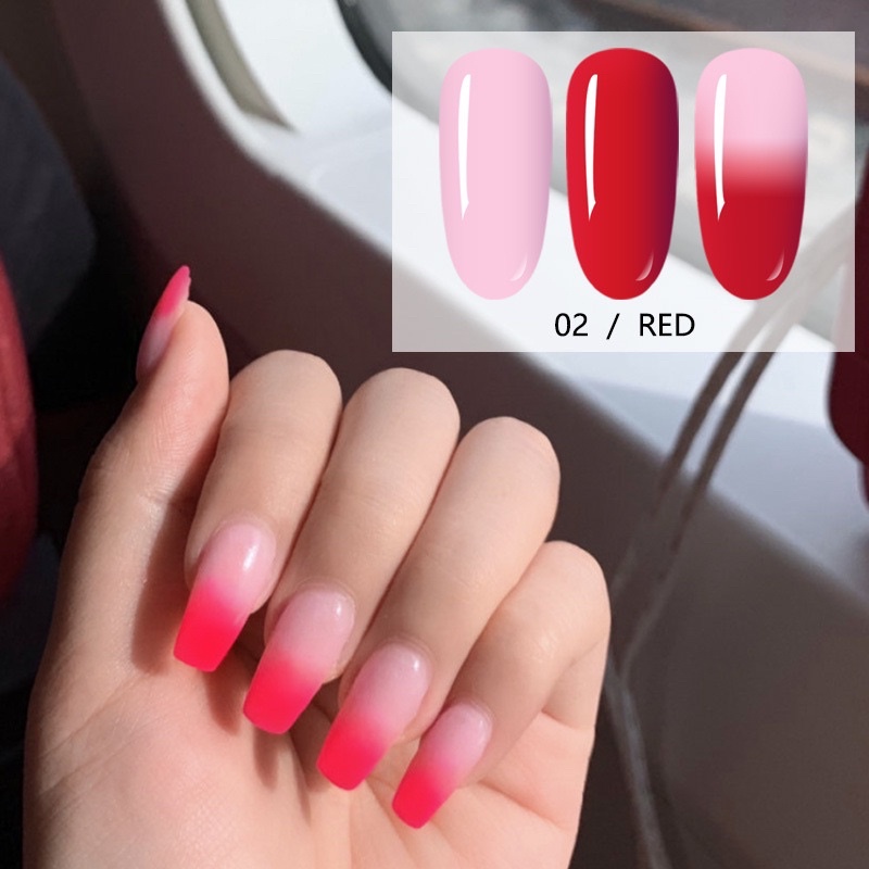 Gel gôm đổi màu cực hót Móng Úp Gel Gôm,bút đắp gel gom (100 móng