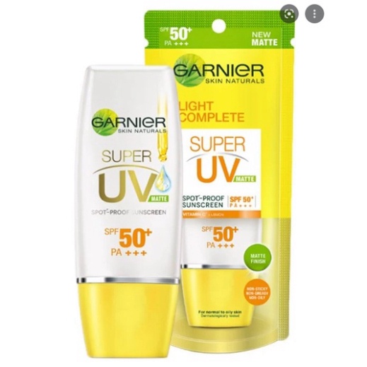Kem Chống Nắng Sáng Da, Kiềm Dầu Garnier 30ml