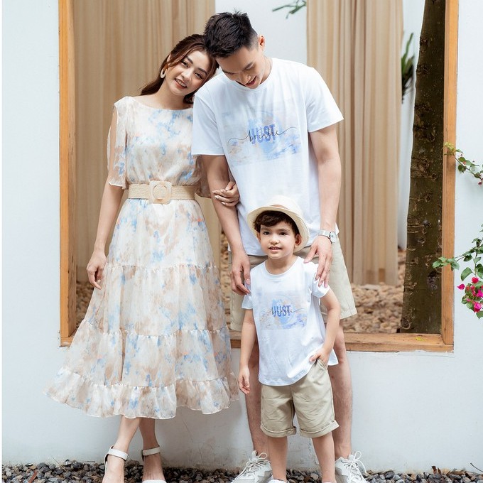 Đầm xòe, bèo tầng, tay sẻ Emspo DM4089