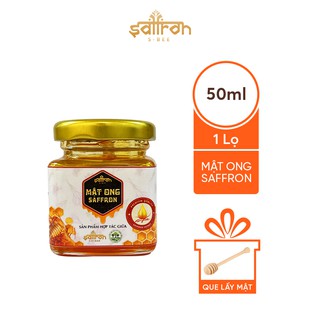 Mật ong Saffron Nhụy Hoa Nghệ Tây 50ml/lọ thương hiệu Sbee giúp thanh lọc cơ thể giải nhiệt