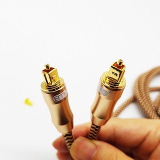 15m Cáp quang ETK Toslink OPTICAL(mạ gold 24k)