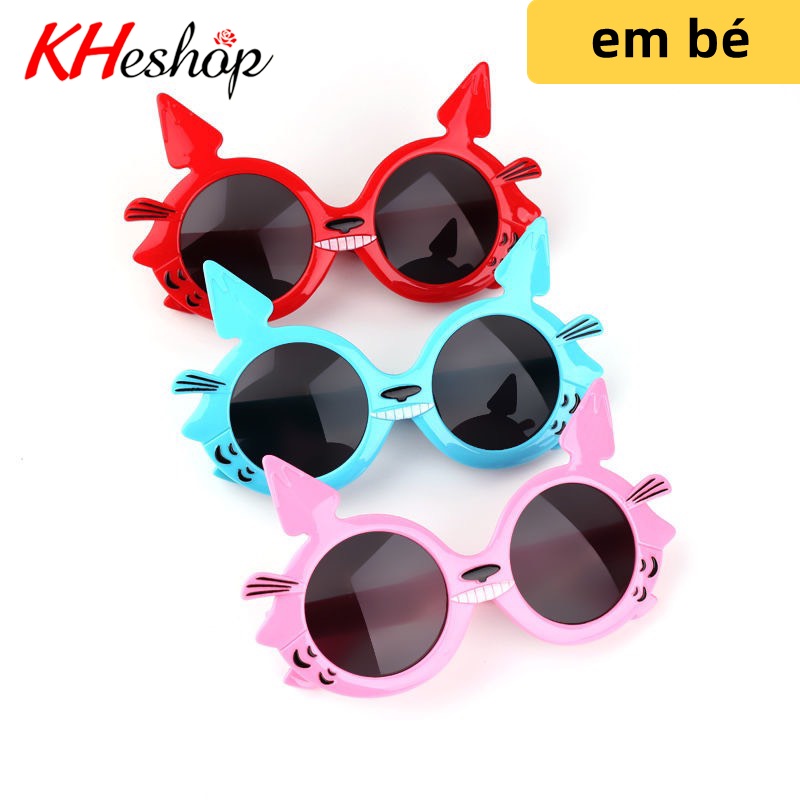 Kính Râm Hình Siêu Nhân Mèo Cute Cho Bé Từ 2-9 Tuổi,Bảo Vệ mắt khỏi UV cực thoải mái giá sỉ mã Y1592