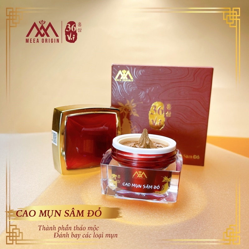 36 VỊ - CAO MỤN SÂM ĐỎ MINI 15GR