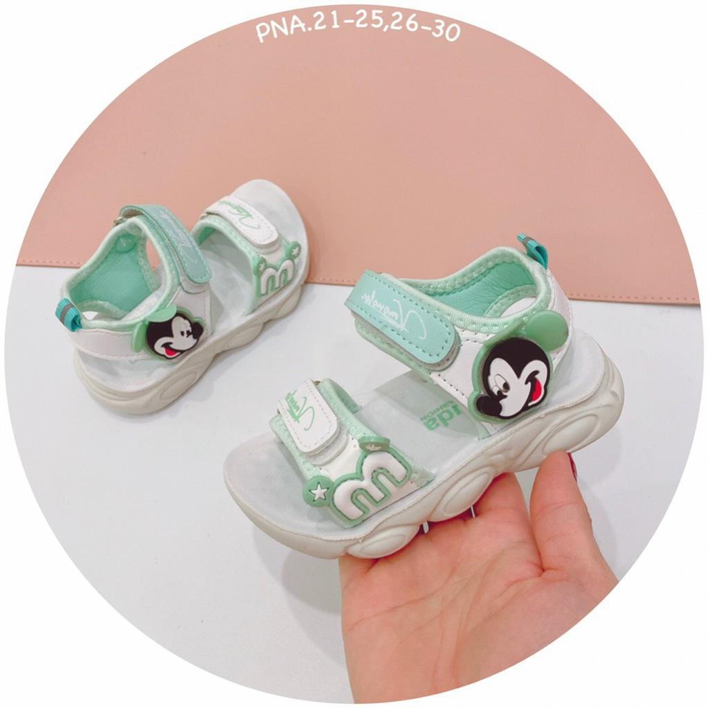[RẺ VÔ ĐỊCH] Sandan bé gái mickey, da mềm, êm chân, kiểu dáng thể thao B2