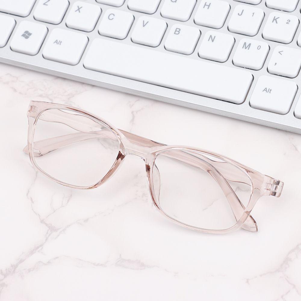 Kính Cận Gọng Nhựa PC Độ Nét Cao +1.0~+4.0 Siêu Nhẹ Nhiều Màu Sắc Thời Trang Cho Nam Nữ