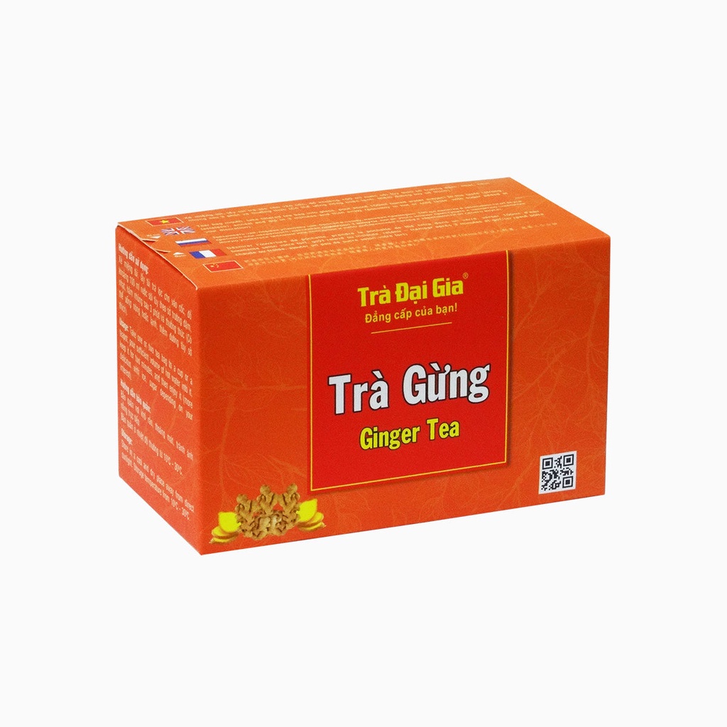 Trà Gừng Túi Lọc Đại Gia (hộp 20 túi x 1,5Gr)