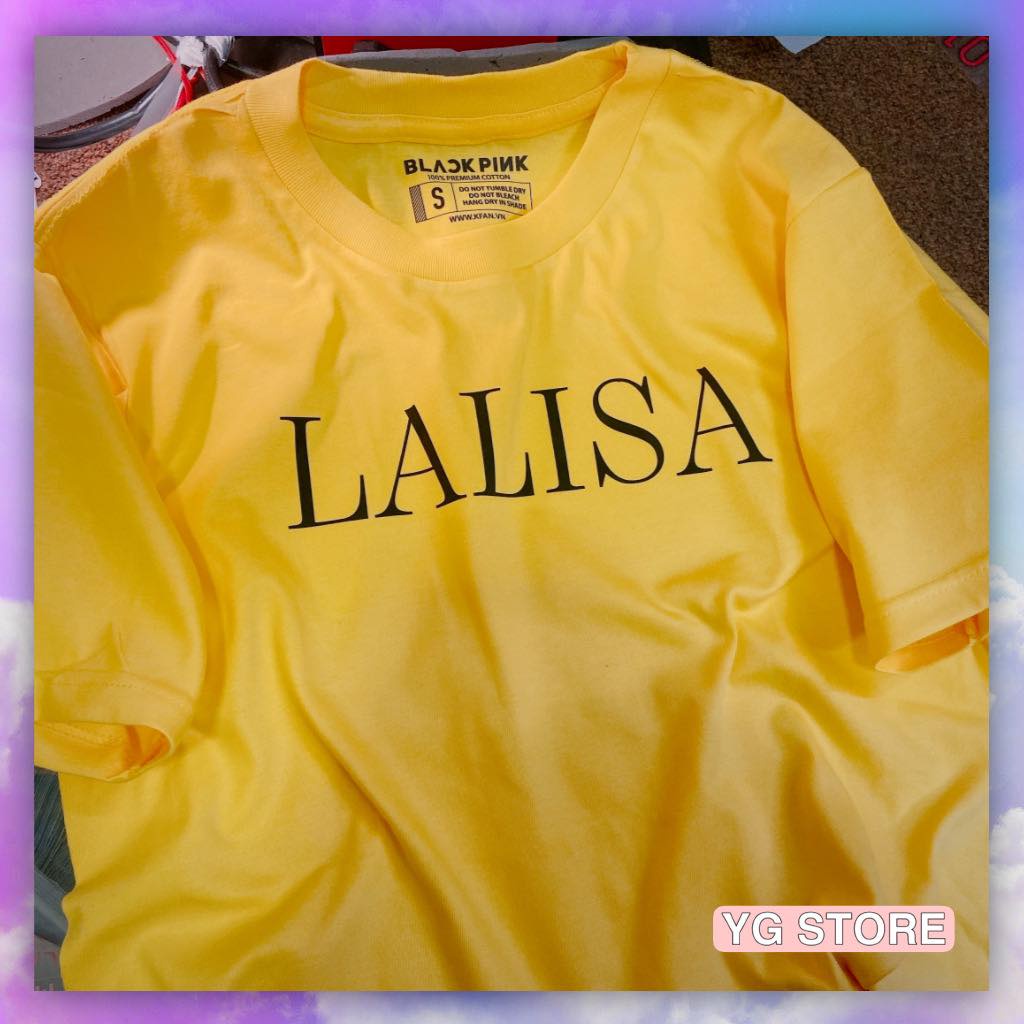 Áo thun cotton thời trang LALISA BLACKPINK - LISA 97