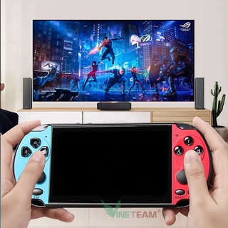 Máy chơi game cầm tay X7 màn hình 4.3 inch 8gb - 900 game , chơi game , xem phim , nghe nhạc , đọc sách -dc4551