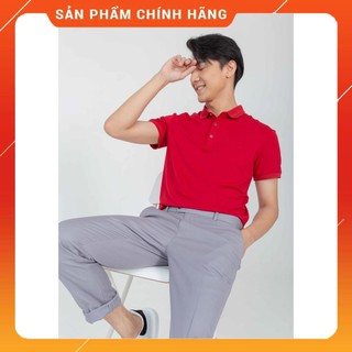 [FREESHIP - HÀNG CHÍNH HÃNG] Áo polo nam_áo thun nam_áo phông nam_áo thun nam có cổ pima XANH + ĐỎ