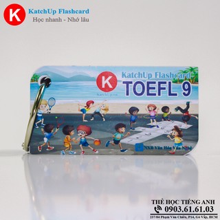 Bộ KatchUp Flashcard TOEFL B - Best Quality (03BB)