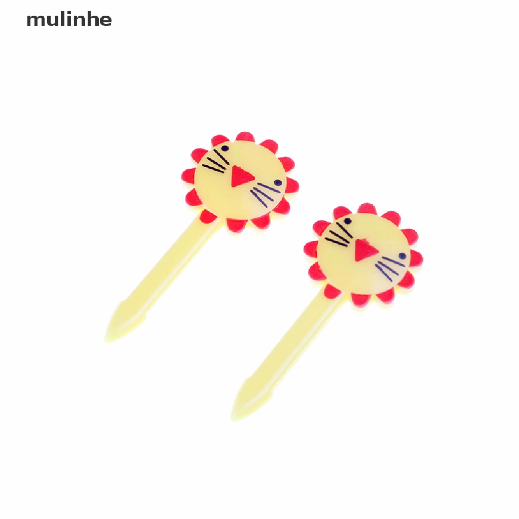 Set 10 Nĩa Ăn Trái Cây Hình Động Vật Dễ Thương