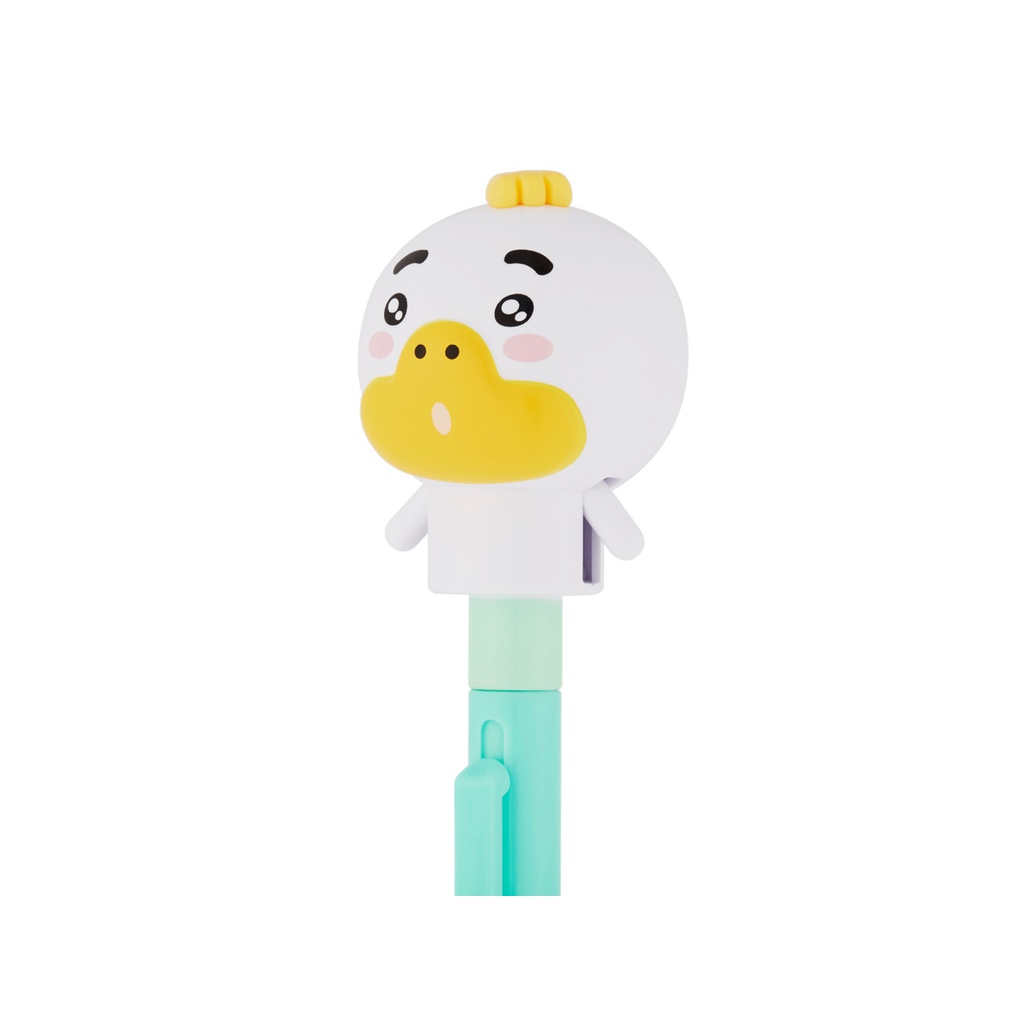 Bút bi Up and Down Moving Kakao Friends Tube mực đen ngòi 0.4mm viết nét đều trơn tru F11506