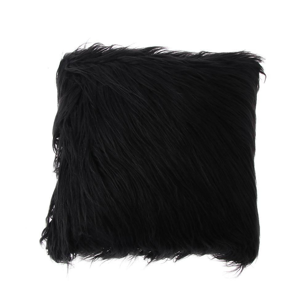 Vỏ Bọc Đệm Ghế Ngồi Xe Hơi / Giường Ngủ Phủ Lông Mềm Mại Trang Trí Nhà Cửa