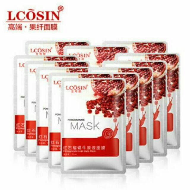 Combo 10 mask lựu Lcosin