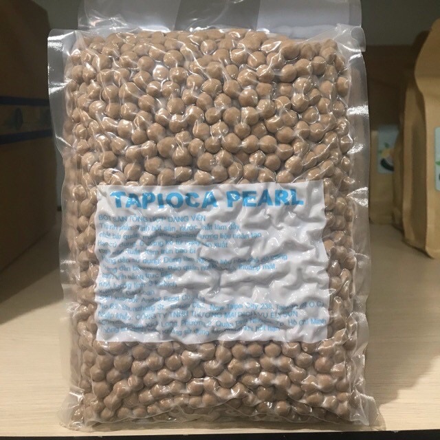 Trân châu đen Caramel Đài Loan loại ngon nhất. Gói 200g, 500g