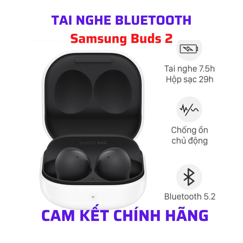 Tai nghe Samsung Galaxy Buds 2 - Model R177 - Bảo hành 12 tháng chính hãng nguyên seal