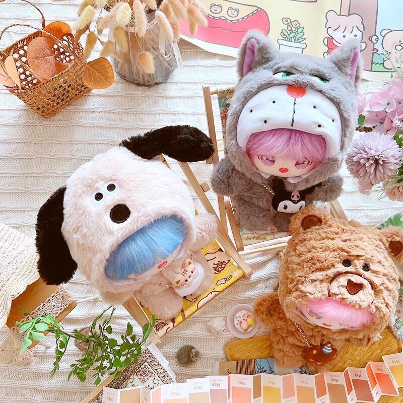 Bộ thú cho doll 20cm