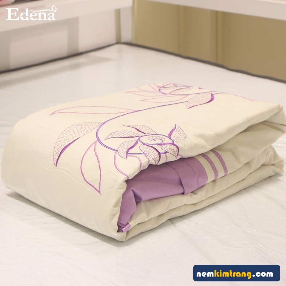 GA  Nệm Coton Solid Edena Mẫu 351 - CHÍNH HÃNG, CAO CẤP