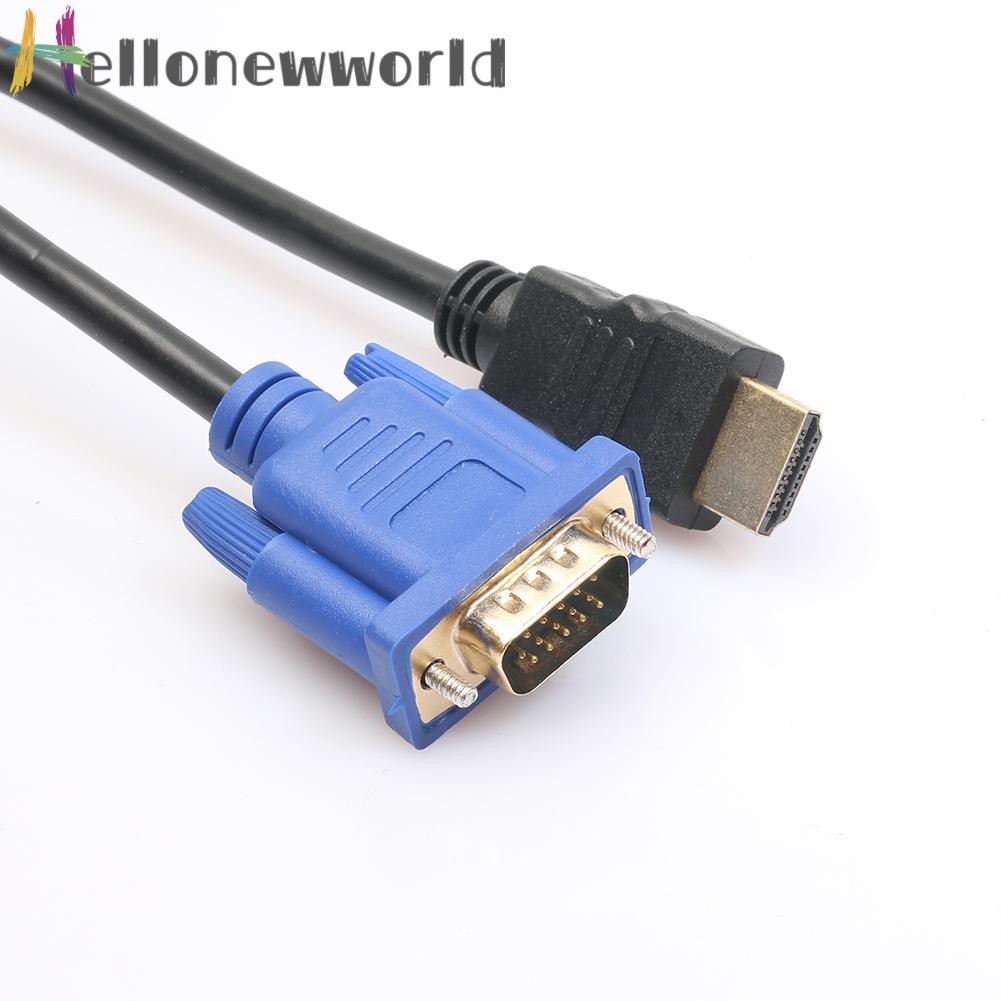 Cáp Chuyển Đổi Hdmi Sang Vga Hd 15pin 1080p 6ft