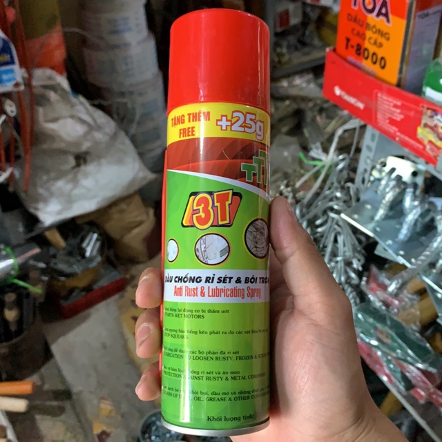 XỊT CHỐNG RỈ SÉT TTT