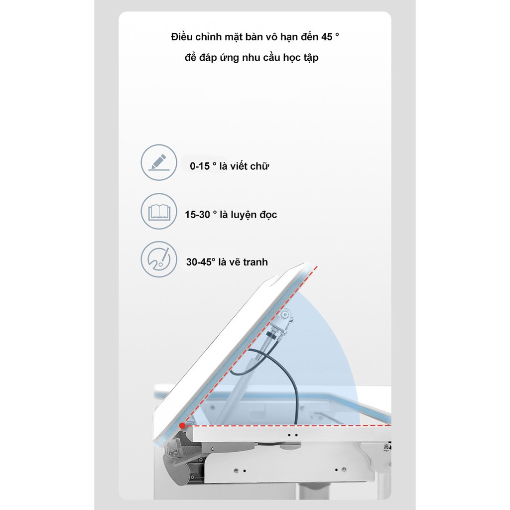 (Chính hãng cao cấp) Bàn học Sihoo H3 chống gù chống cận cho trẻ em | BigBuy360 - bigbuy360.vn
