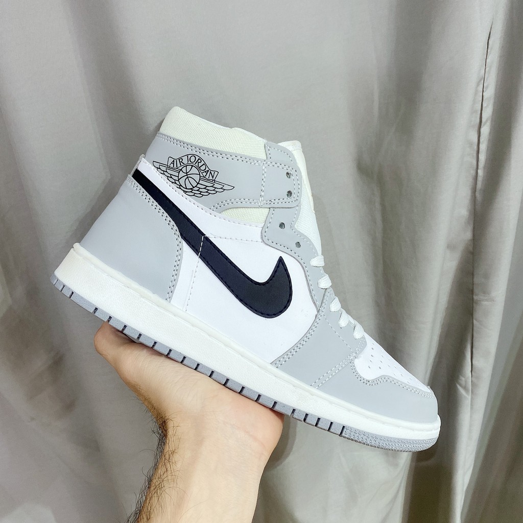 Giày Sneaker ❤️FREESHIP❤️ Giày JD Xám Cổ Cao - Giày Độn Đế Full Size Nam Nữ | BigBuy360 - bigbuy360.vn