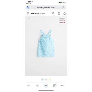 [SAN sale] Váy bé gái siêu xinh Mango Authentic
