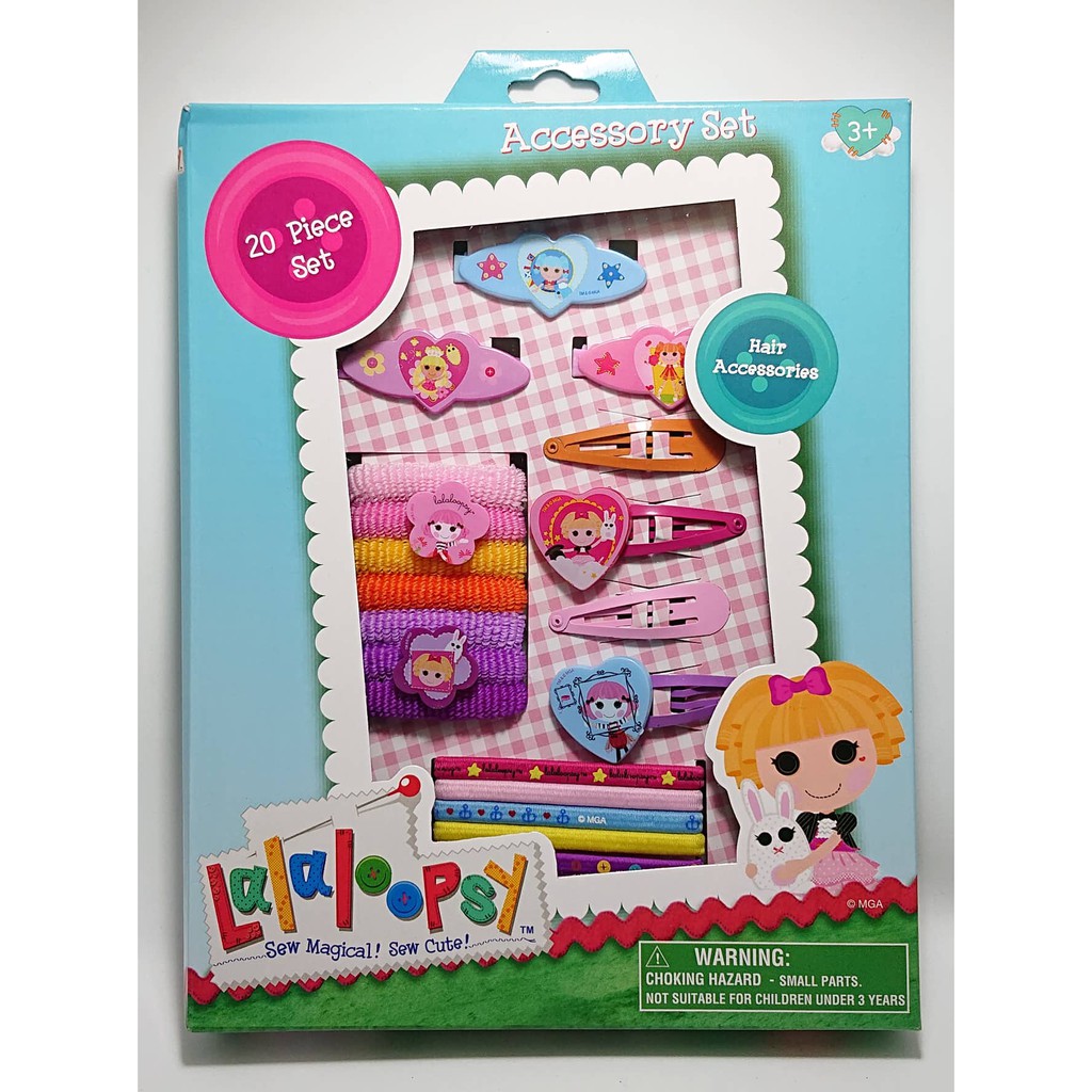 Bộ 20 phụ kiện buộc tóc lalaloopsy