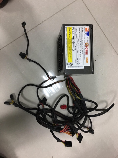 Nguồn 550W AcBel I Pơwer Chính hang nguyên zin