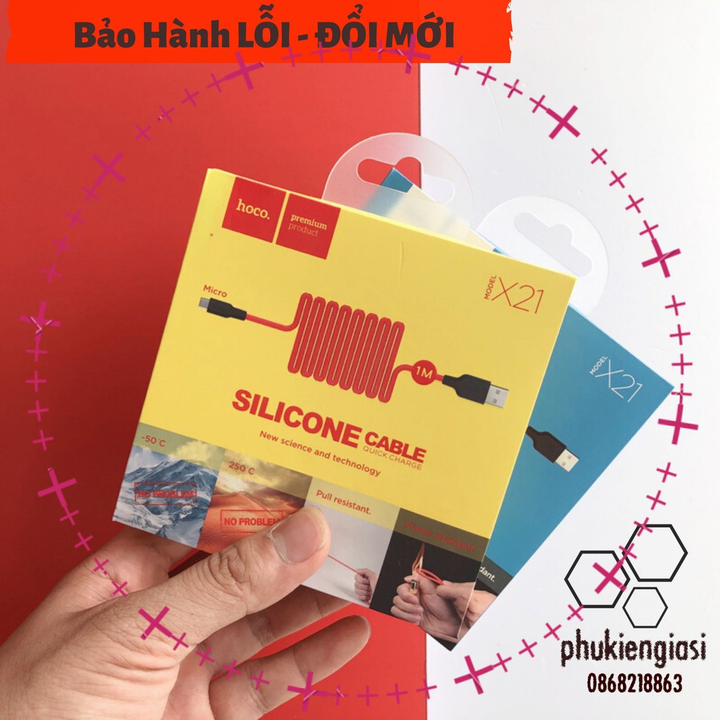 Dây Sạc Hoco X21 Cáp Micro USB