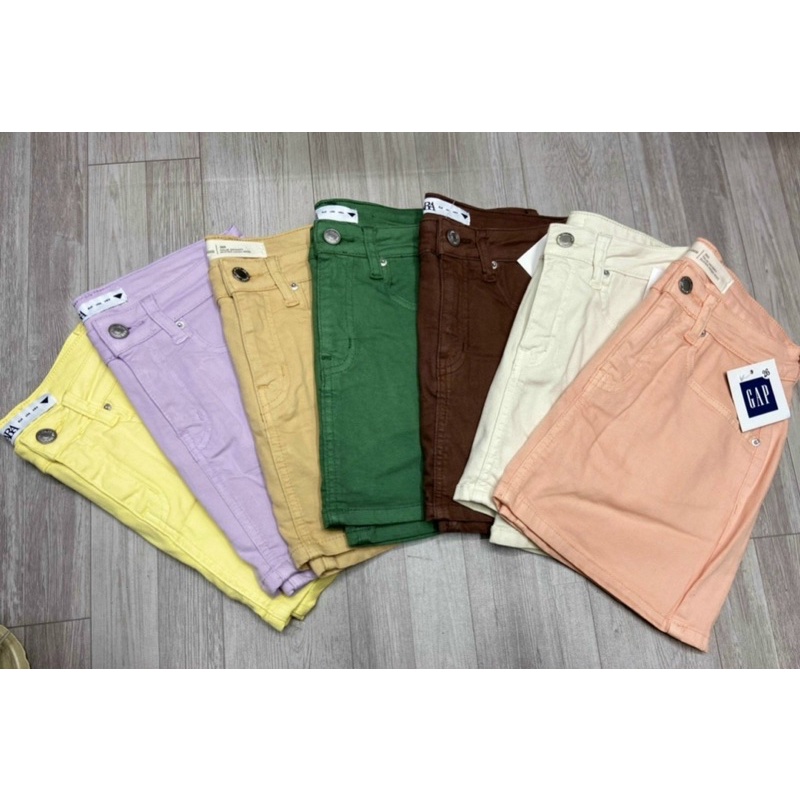 CHÂN VÁY JEANS MÀU NỮ PHOM A CÓ QUẦN BÊN TRONG VỀ MÀU CỰC CHUẨN