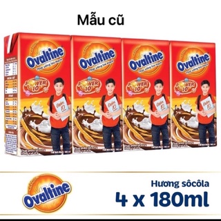 (HCM) Combo 2 lốc Sữa Thức Uống Lúa Mạch Ovaltine 180ml