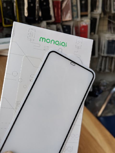 Cường lực Xiaomi Mi 10T Pro / K30 dùng chung hiệu Monqiqi viền mỏng bóng mượt hạn chế vân tay