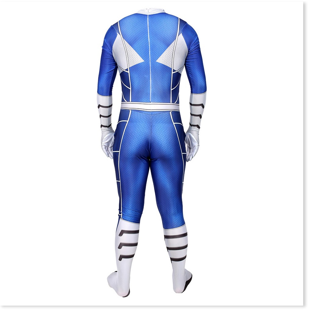 Trang Phục Hóa Trang Power Rangers Dành Cho Người Lớn Áo Liền Quần Lycra Co Giãn Cao Cho Bữa Tiệc Hóa Trang Halloween