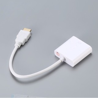 Cáp chuyển đổi HDMI sang VGA (Trắng)