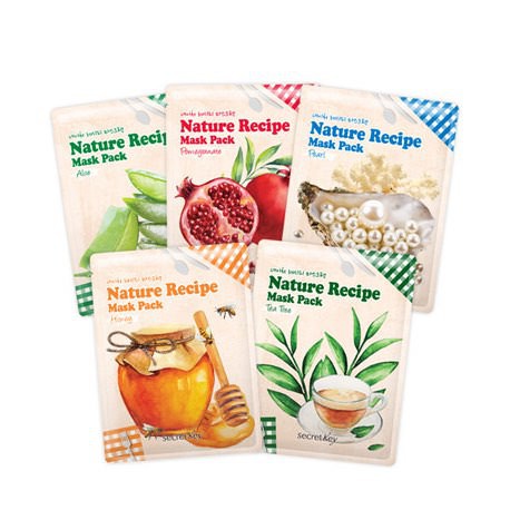 Mặt Nạ Dưỡng Da Secret Key Nature Recipe Mask Pack