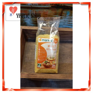 Hạt kê hữu cơ đã bóc vỏ Markal 500g