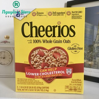[CHEERIOS 576g USA] - Bánh ngũ cốc ăn sáng