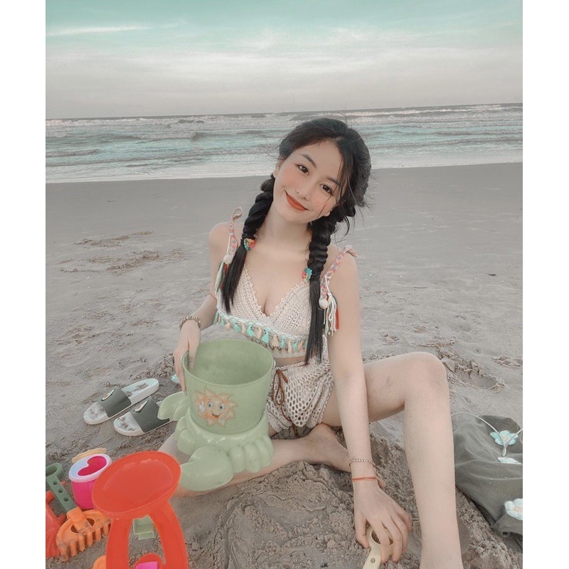 Set bikini len hotgirl Võ ngọc trân siêu xinh