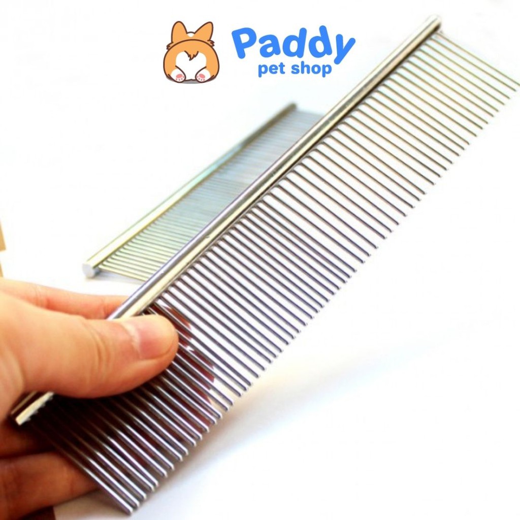 Lược Inox Chống Gỉ Chải Lông Chó Mèo