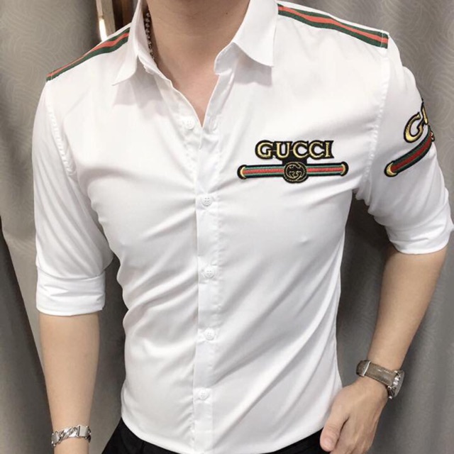 Somi nam tay dài thêu hoạ tiết ngang TT321130