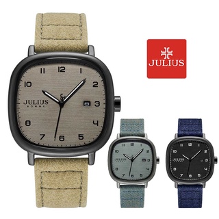 Đồng hồ nam julius jah-123 dây da | julius official