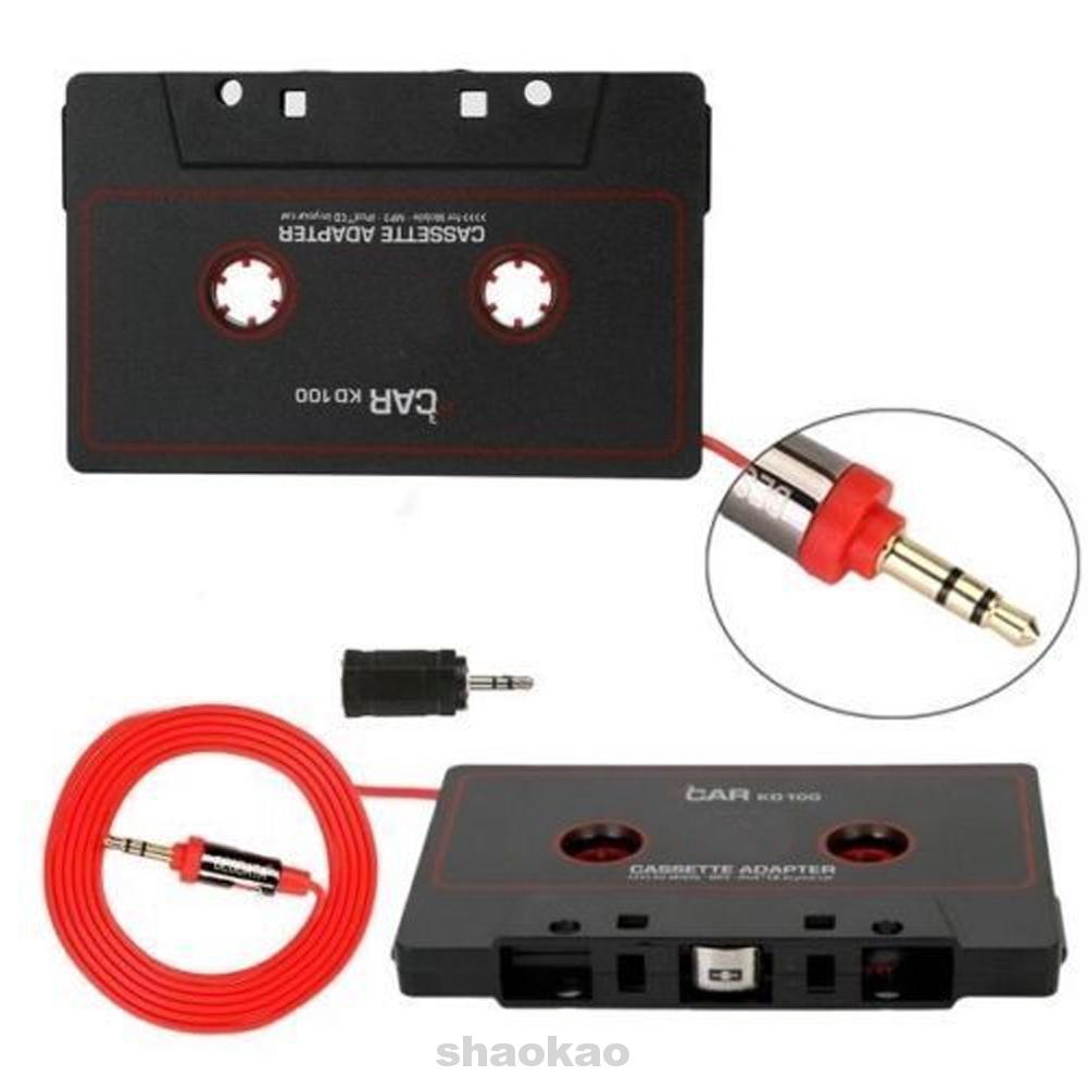 Audio Portable Plastic Convert Aux 3.5 Mm Car Cassette Tape Adapter