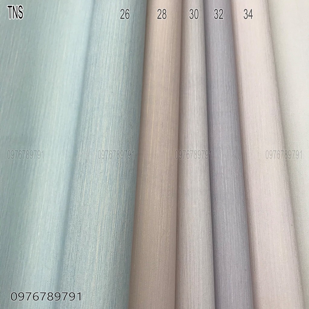 Giấy Dán Tường Trơn Nhám Phòng Ngủ Giả Vải Dày Lụa Keo Sữa Dán Ngoài Khổ 53cm Nhiều Màu Lựa Chọn ODINX