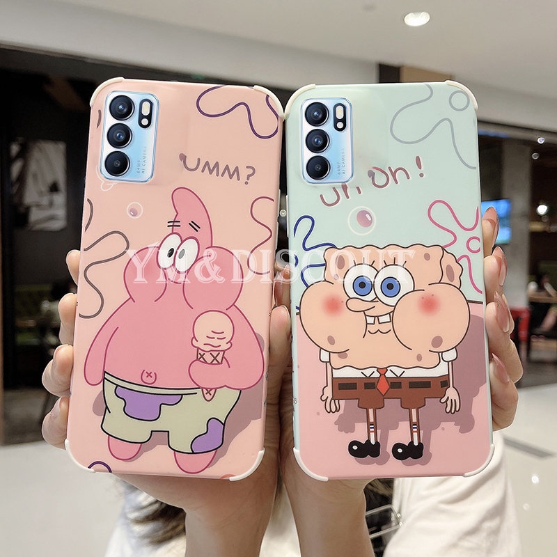 Ốp Điện Thoại Silicone Nhám Cho OPPO Reno6 Z 5 4 Pro 4G 4F 5F A16 OPPO A54 A94 74 4G 5G A53 A73 A15