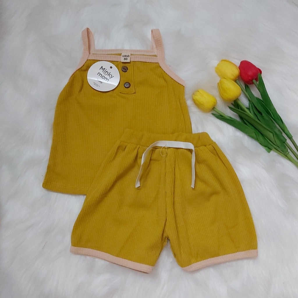 Thời trang quần áo trẻ em cao cấp giá rẻ chất liệu thun minky mom cho bé gái từ 5 - 17 kg