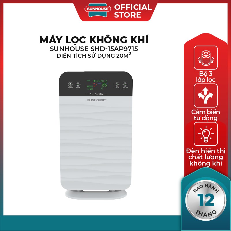 Máy lọc không khí Sunhouse SHD-15AP9715