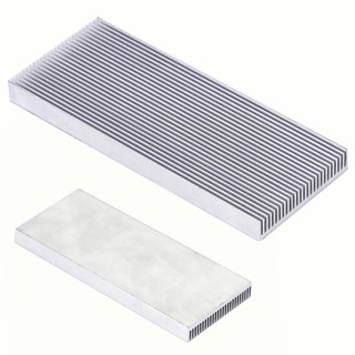 Bộ Tản Nhiệt Làm Mát Bằng Nhôm 100 * 41 * 8mm Cho Bóng Đèn LED