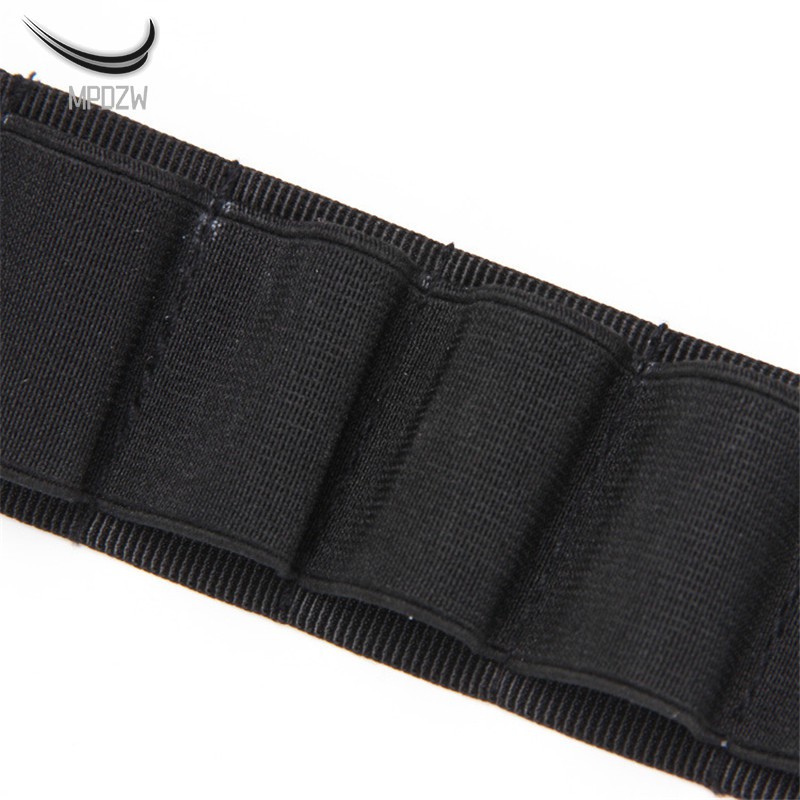 MPDZW 130*5CM Bandolier Belt 29 Rounds Shell Holder Airsoft Hunting 12 Gauge Ammo Holder Outdoor