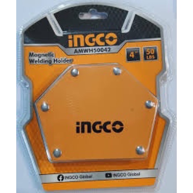 AMWH50042 Ke góc nam châm lục giác 50LBs ingco